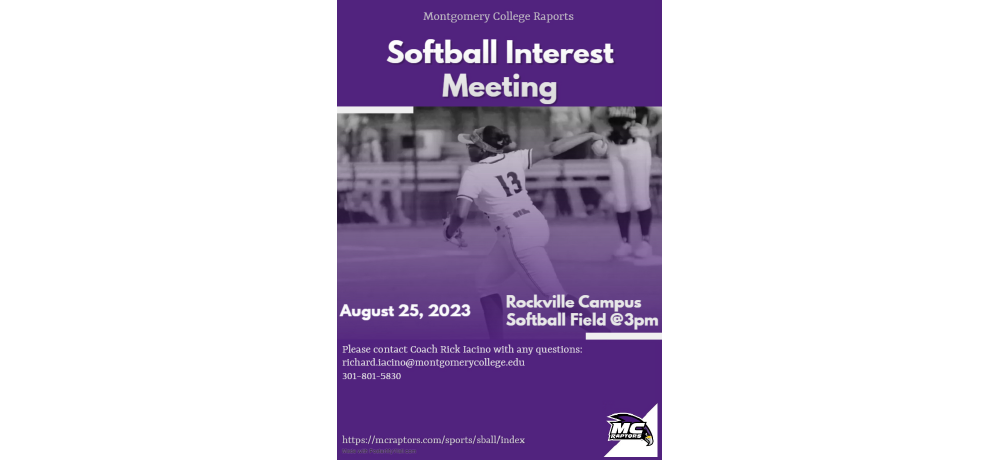 NEW - Softball Interest Meeting