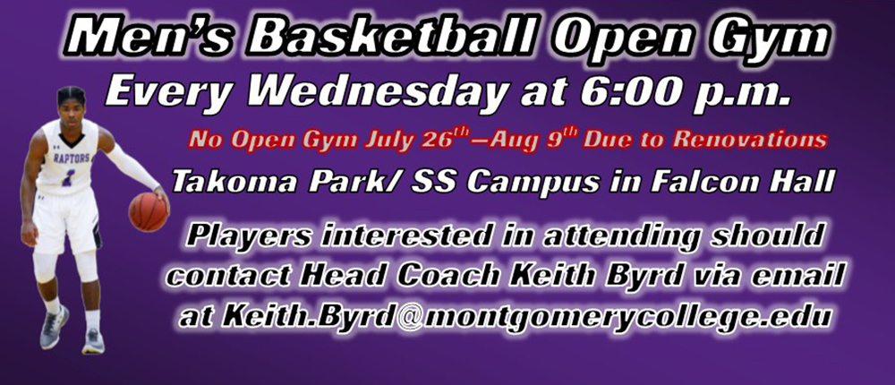 Men’s Basketball Holds Open Gym Every Wednesday Evening