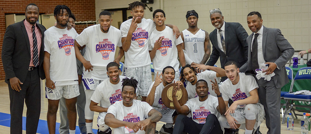 Men’s Basketball Team Defeats Penn Highlands and Prince George’s CC to Capture Back-to-Back NJCAA DIII Region XX Championships