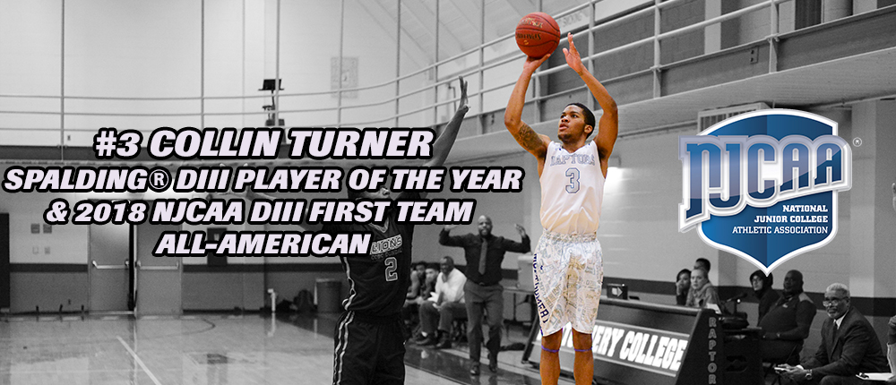 MC Raptors Collin Turner Honored as Spalding DIII Player of the Year