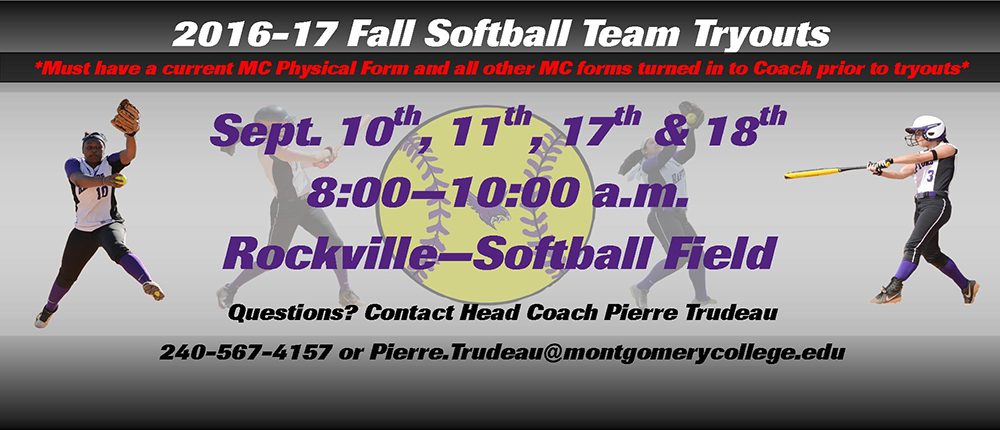 Softball Hosts Open Tryouts for Fall Season