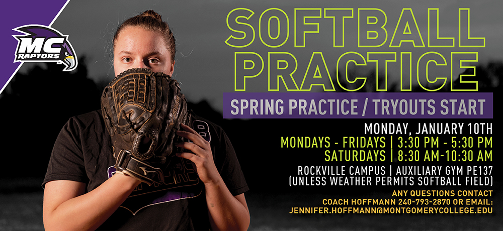 Raptors Softball Ready for Spring Season with Practice and Tryouts Starting January 10th