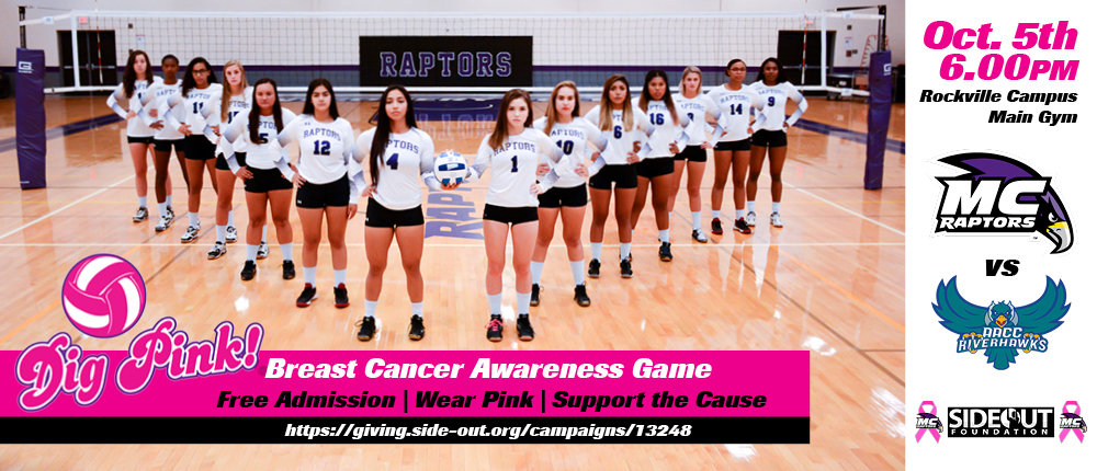 Join us on October 5th for our Breast Cancer Awareness Game and Help Support our Dig Pink Campaign!