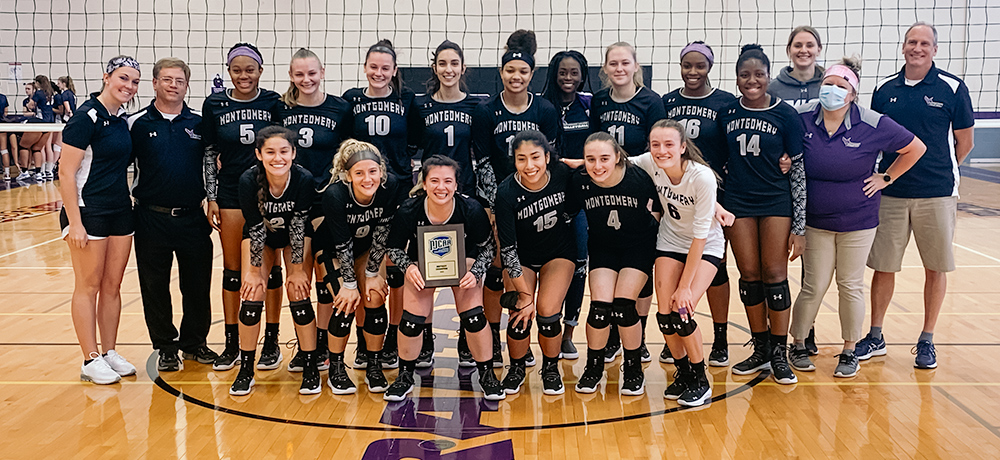 Raptors Volleyball Team Crowned the 2021 NJCAA DII Mid-Atlantic District Champions and Advanced to National Championships in Cedar Rapids, IA.