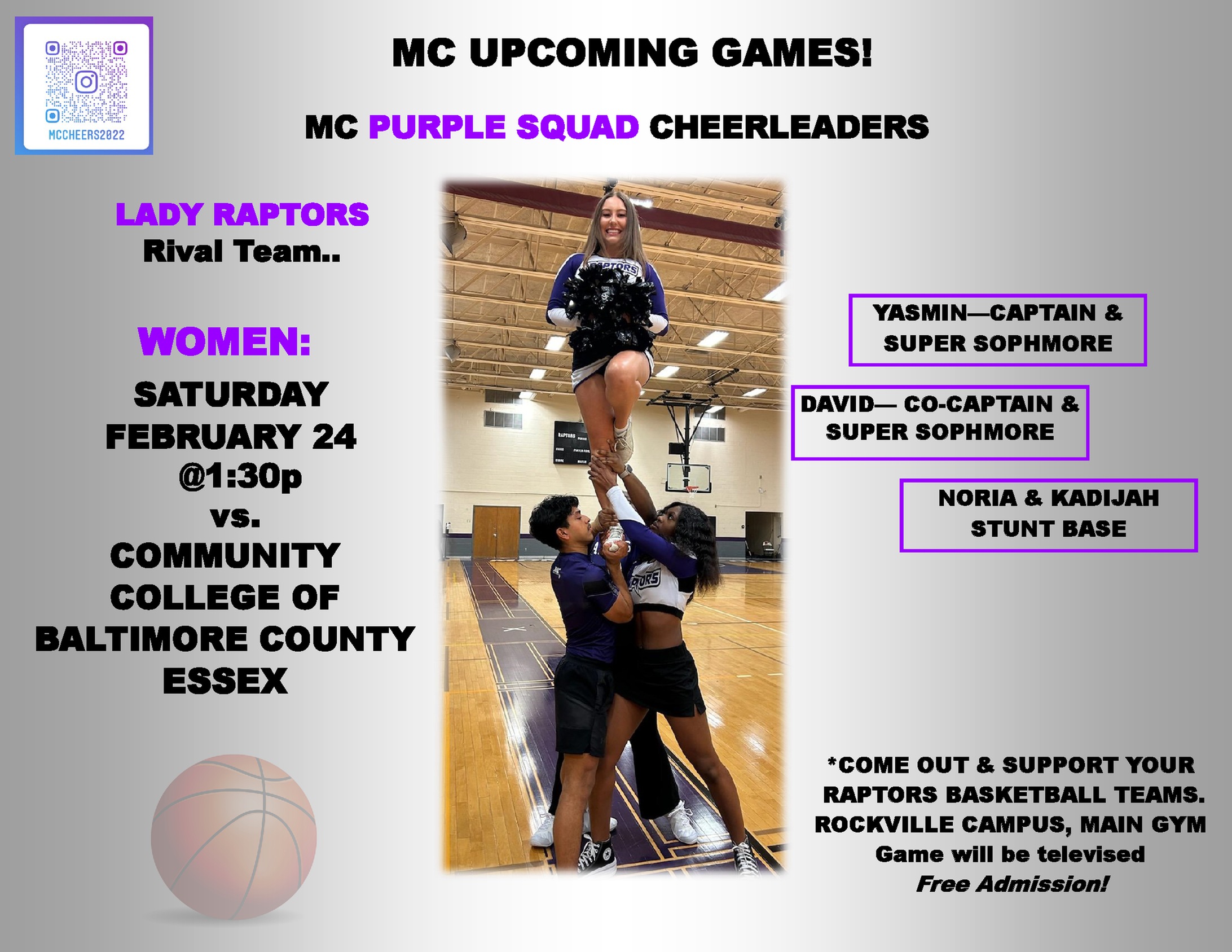 Upcoming Cheer Events